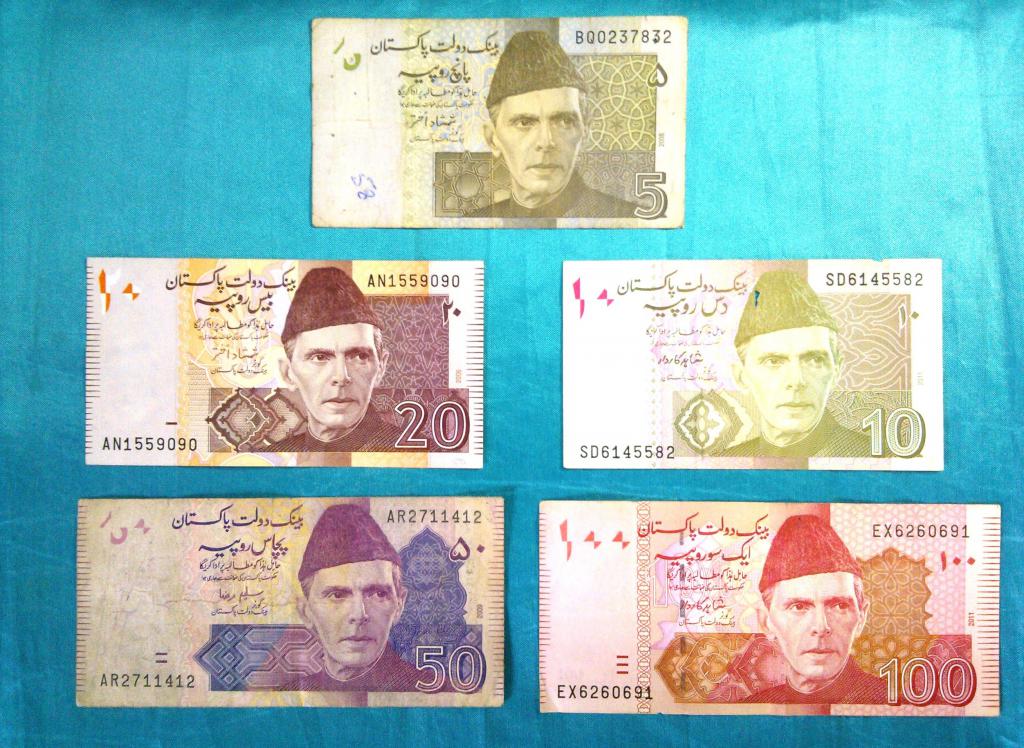 банкноты Пакистана