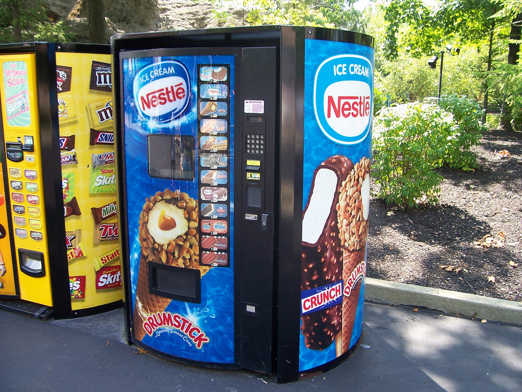 автомат по продаже мороженого