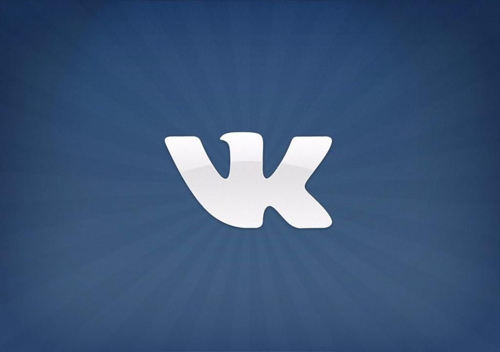 Логотип социальной сети "ВКонтакте".