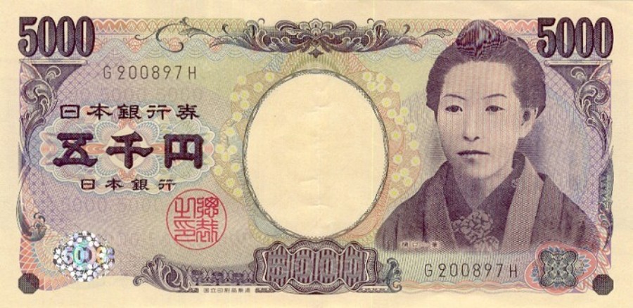 5000 йен в гривнах кошелек rokey