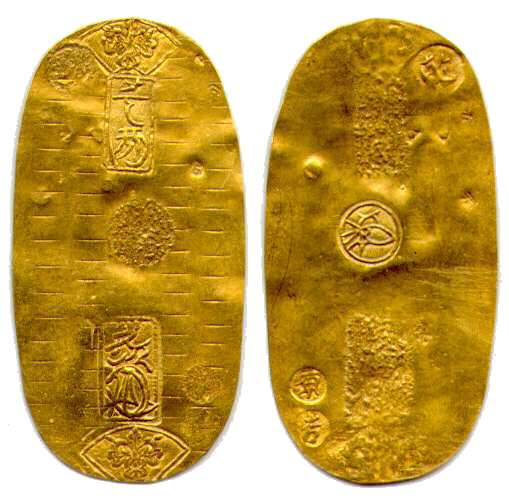 золотая монета - кобан