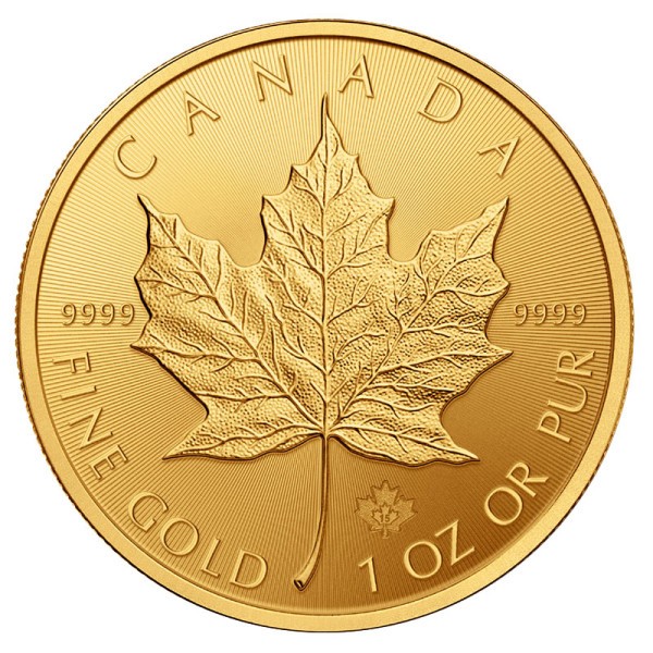 Золотая монета Канады